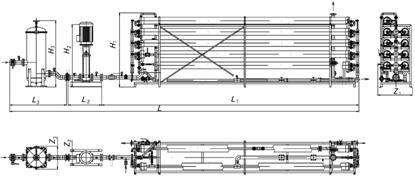Обратноосмотическая установка серии ДВС-М/150-8-54